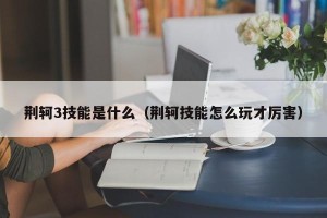 荆轲3技能是什么（荆轲技能怎么玩才厉害）