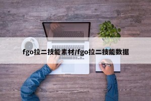 fgo拉二技能素材/fgo拉二技能数据
