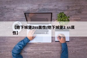 【地下城堡2ss属性/地下城堡2 ss属性】