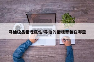 寻仙极品猎魂属性/寻仙的猎魂背包在哪里